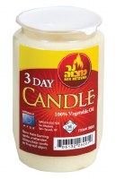 3 Day Memorial Candle in Plastic Cup