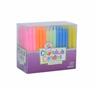 Family Pack Multi Color Chanukah Candles