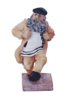 Polyresin Kozachock Dancer Figurine 11cm