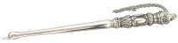 Torah Pointer with Chain Nickel Plated