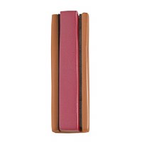 Yair Emanuel Aluminum Mezuzah Case 2 Part 10cm Red & Orange