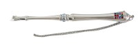 Torah Pointer with Stones Silver Plated #41777