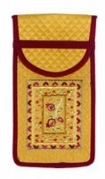 Yair Emanuel Judaica Emanuel Glasses Pouch Gold
