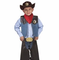 Cowboy Role Play Purim Costume Set for Ages 3-5