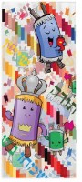 Torah Treat Cellophane Gift Bags Torah Character Design 20 Pack