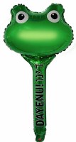 Foil Passover Inflatable Frog Balloon 20"