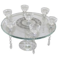 Candelabra 7 Branch Flat Pane Style