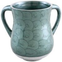 Green Enamel Washing Cup Rings Design