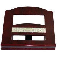 Table Top Shtender Mahogany Metal Plate