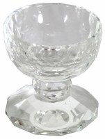 CRYSTAL ELEGANT salt DISH 7 CM