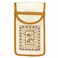 Yair Emanuel Judaica Emanuel Glasses Pouch White