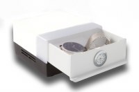 ShabLed Drawer Light Stainless Steel Black and White Body