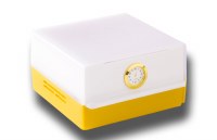 ShabLed Drawer Light Stainless Steel Nugget Gold and White Body