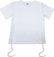 Dri Fit Undershirt Tzitzis White Size 19 (XS)