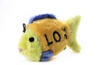 Plush Toy Squeaker Lox Fish