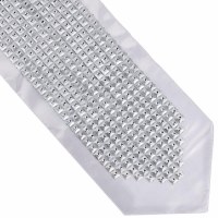 Atara Designed with Silver Satin Fabric Squares 5.5"