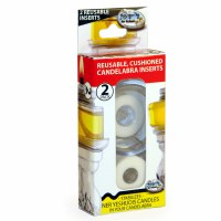 Reusable Candlestick Inserts 2 Pack
