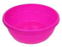 Mini Plastic Wash Bowl for Kids Pink