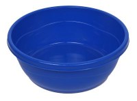 Mini Plastic Wash Bowl for Kids Royal Blue