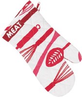 Oven Mitt Fleishig Meat Design