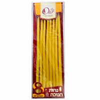 Ohr Candles Beeswax Shamashim Large Size 8 Pack