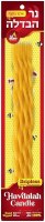 Beeswax Havdallah Candle Dripless Braided 12"
