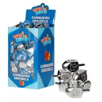 Medium Silver Dreidel 100 Pack
