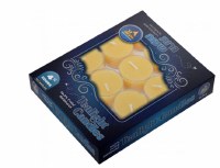 Beeswax Tea Lights Yellow 12 Pack