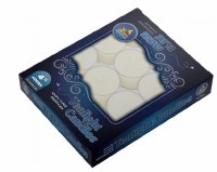 Pure Beeswax Tea Lights White 12 Pack