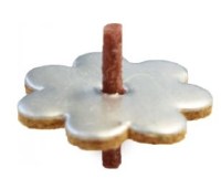 Pre-assembled Floating Wicks Flower Shape 50 Pieces
