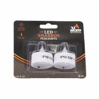 LED Shabbos Tealights 2 Pack