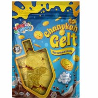 Chanukah Gelt Milk Chocolate Coins Chalav Yisroel 50 Pack