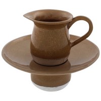 Aluminum Mayim Achronim Set with Bronze Enamel Coating