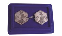 Chrome Tallis Clips Luchos Design 2"