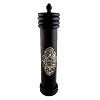 Faux Leather Megillah Holder 16"