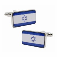 Israeli Flag Cufflinks