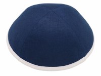 iKippah Navy with White Rim Size 3