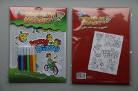Chanukah Magnetic Coloring Sticker Set