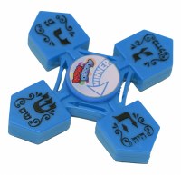 Dreidel Spinner Solid Assorted Colors