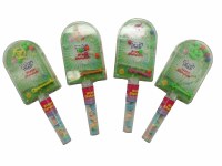 Chanukah Maze Toy Stem Filled with Candy - Assorted Colors - Single Piece