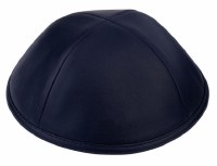 iKippah Navy Leather Size 1