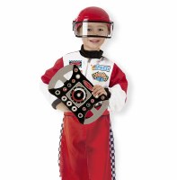 Race Car Driver Role Play Purim Costume Set for Ages 3-6