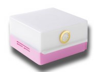 ShabLed Drawer Light Stainless Steel Pink and White Body