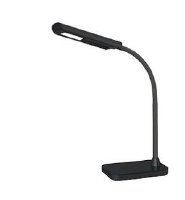 Shabbos Lamp LED with Adjustable Neck Black