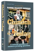 Chinuch for Today [Hardcover]