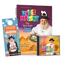 Uncle Moishy The Very Best Pesach Surprise with Music CD [Hardcover]
