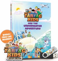 Taryag Kids and the Underwater Adventure Comic Story with Music USB [Hardcover]