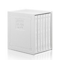 Artscroll Schottenstein Edition Interlinear Faux Leather Zemiros 6 Volume Slipcased Set White Silver [Hardcover]