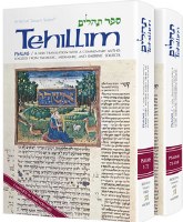 Tehillim Psalms 2 Volume Hebrew English Set [Hardcover]