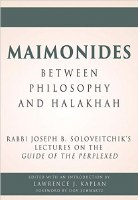 Maimonides Between Philosophy and Halakhah [Hardcover]